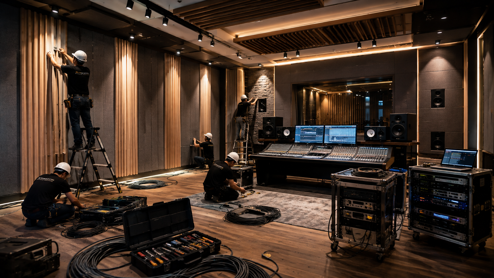 Thi công Studio